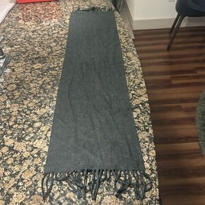 Christian Dior Grey/Black Unisex Scarf